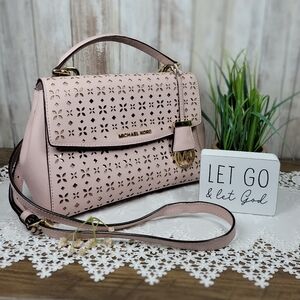 Michael Kors Blossom Pink Crossbody